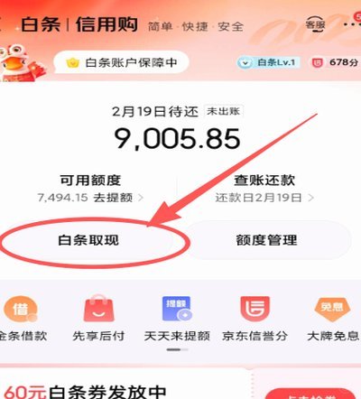 商家能否查看白条额度